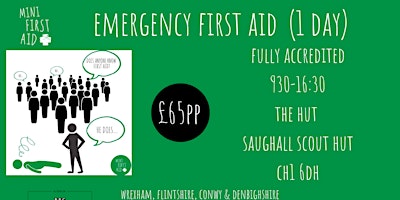 Hauptbild für Emergency First Aid at Work course (1 Day)