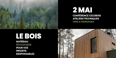 Imagem principal do evento Ateliers techniques & conférence sur le bois