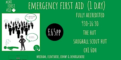 Hauptbild für Emergency First Aid at Work course (1 Day)