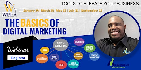 Imagem principal do evento Tools to Elevate Business Series: Digital Marketing