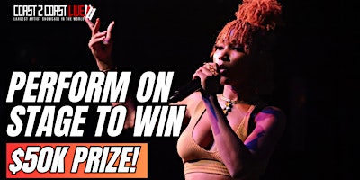 Primaire afbeelding van Coast 2 Coast LIVE Showcase Houston All Ages - Artists Win $50K In Prizes