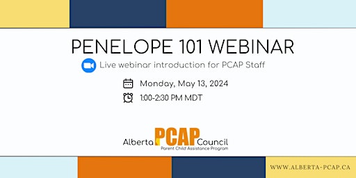 Imagen principal de Penelope 101 Webinar