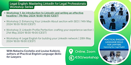 Workshop 1: An introduction to Linkedin and writing an effective headline