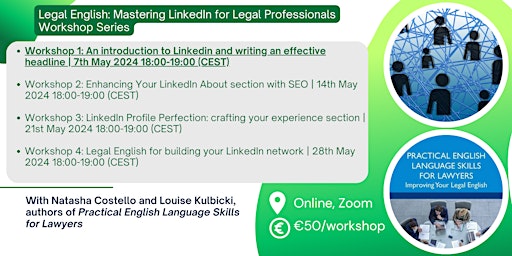 Immagine principale di Workshop 1: An introduction to Linkedin and writing an effective headline 