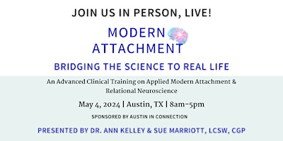 Imagem principal do evento Modern Attachment: Bridging the Science to Real Life