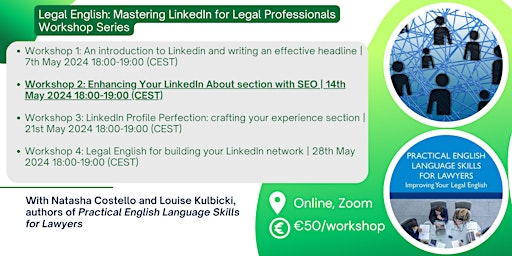 Workshop 2: Enhancing your LinkedIn About section with SEO  primärbild