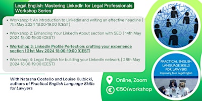 Workshop 3: LinkedIn profile perfection: crafting your experience section