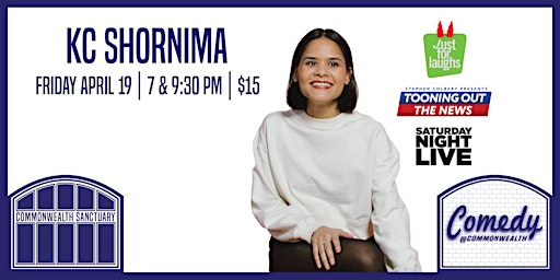 Imagen principal de Comedy @ Commonwealth Presents: KC SHORNIMA