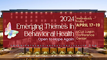 Hauptbild für Emerging Themes in Behavioral Health Conference