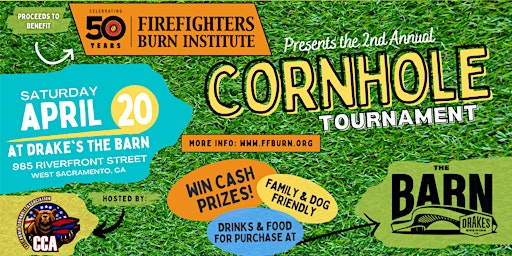 Imagem principal do evento Firefighters Burn Institute Cornhole Tournament