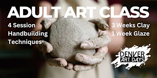 Clay for Beginners | 4 Sessions of Handbuilding Techniques primary image