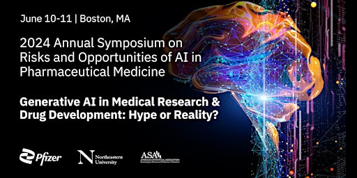 Imagem principal do evento Generative AI in Medical Research & Drug Development: Hype or Reality?