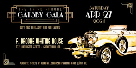 Third Annual Gatsby Gala Fundraiser