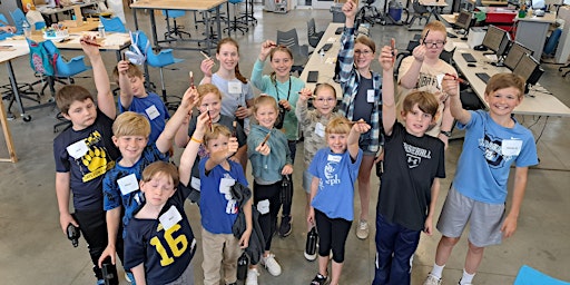Summer Fab Lab Boot CAMP kids, laser, 3D printing, sewing vinyl cutting primary image