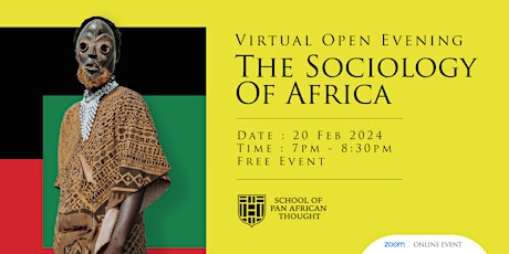 A Sociology of Africa Master Programme - Virtual Open Evening primary image