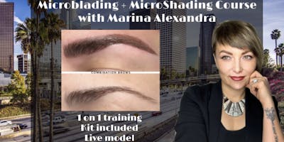 1 ON 1 PRIVATE MICROBLADING CERTIFICATION TRAINING COURSE BILINGUAL CLASS (English or Russian)