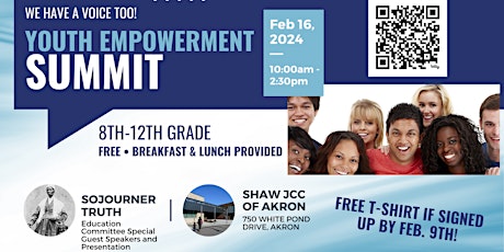 Imagen principal de We Have a Voice Too: FREE Youth Empowerment Summit