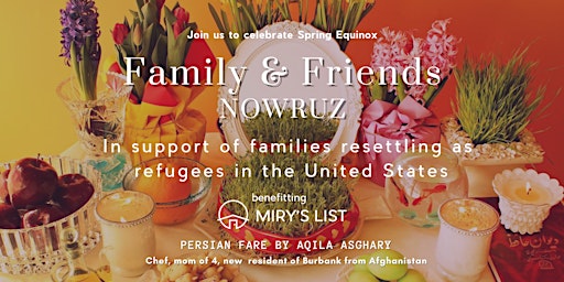 Nowruz Dinner & Conversation with Miry's List primary image