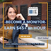 Hauptbild für Supervised Visitation Training - Become a Monitor Earn $45+ Per Hour!