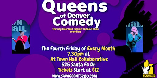 Imagen principal de The Queens of Denver Comedy: May Edition