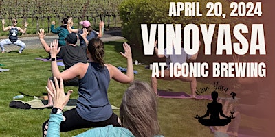 Vino-Yasa and lawn games at Iconic Brewing primary image