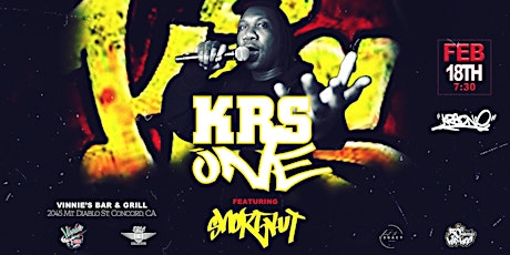 KRS ONE plus special guest Shortkut primary image