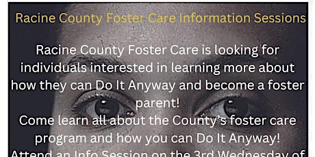 Racine County Foster Care Info Session
