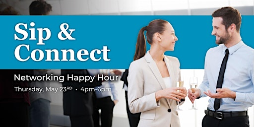Imagem principal do evento Sip & Connect: Networking Happy Hour