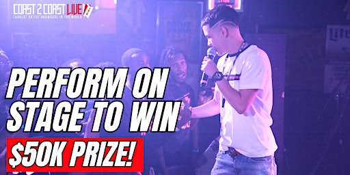 Immagine principale di Coast 2 Coast LIVE Showcase Dallas All Ages - Artists Win $50K In Prizes 