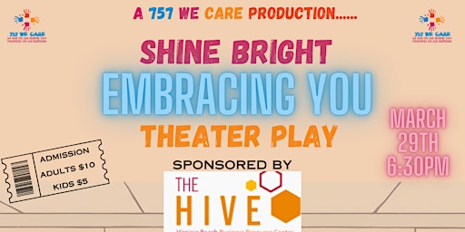 Imagem principal do evento "Shine Bright; Embracing You!" A 757 We Care Production