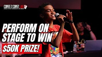 Primaire afbeelding van Coast 2 Coast LIVE Showcase Memphis All Ages - Artists Win $50K In Prizes