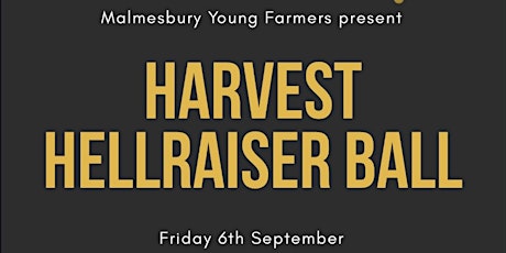 Malmesbury YFC Harvest Hellraiser Ball 2019 primary image