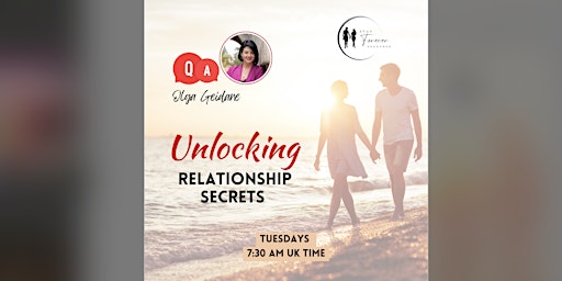 Imagem principal do evento Unlocking Relationship  Secrets