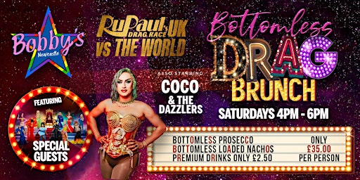 Immagine principale di Bobby's Bottomless Brunch - RuPaul's Drag Race UK Vs The World 