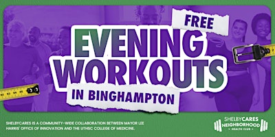 Primaire afbeelding van Free Workouts @ Binghampton Neighborhood Health Club