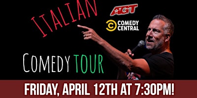 Primaire afbeelding van Italian Comedy Night at Crystal Ridge Winery