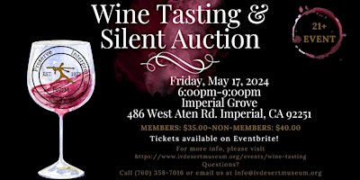 Immagine principale di Wine Tasting & Silent Auction 