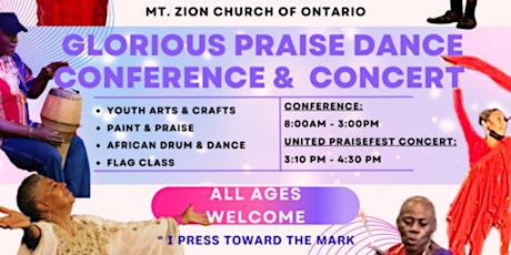 Glorious Praise Dance Conference, Concert, and  Expo primary image