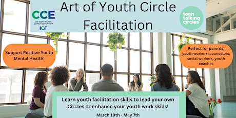Imagem principal do evento Art of Youth Circle Facilitation  - Spring / VIRTUAL