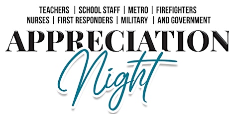 Appreciation Night