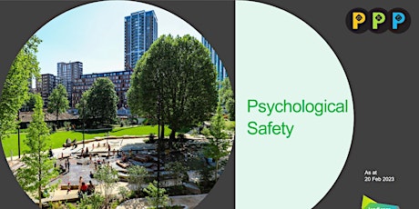 Psychological safety Workshop - WA - AM Session primary image