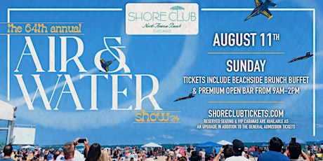 Imagen principal de Air & Water Show Viewing Party - Sunday  8/11