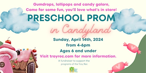 Primaire afbeelding van Preschool Prom in Candyland
