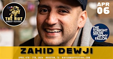 Hauptbild für Riot Comedy Festival presents Zahid Dewji (Tonights Show)