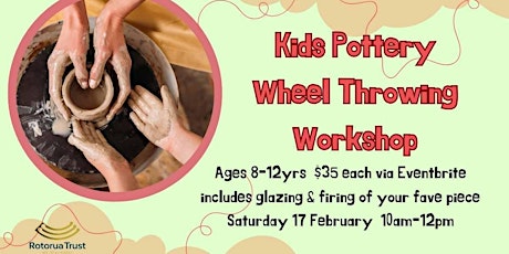Image principale de Kids Pottery Wheel Throwing Workshop