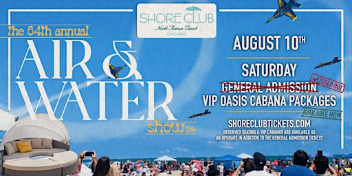 Air & Water Show Viewing Party - Saturday 8/10