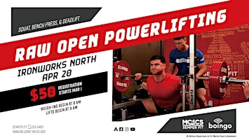 Raw Open Powerlifting Competition primary image