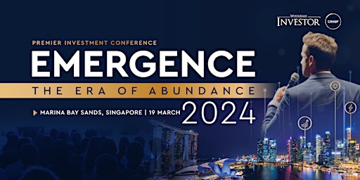 Imagen principal de Emergence 2024 - Singapore - Investment Conference