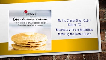 Imagen principal de Breakfast with the Mu Tau Sigma Rhoers featuring the Easter Bunny