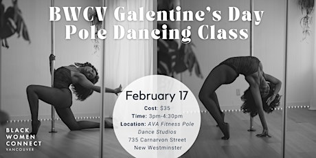 BWCV Galentine's Day Pole Dancing Class primary image